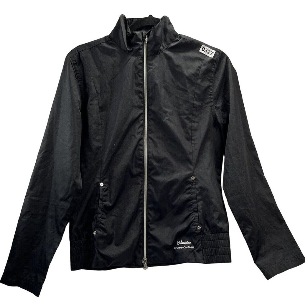 callaway women/man jacket color black size s Zipper
